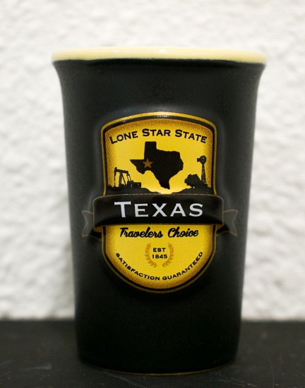 EMBLEM SHOT GLASS